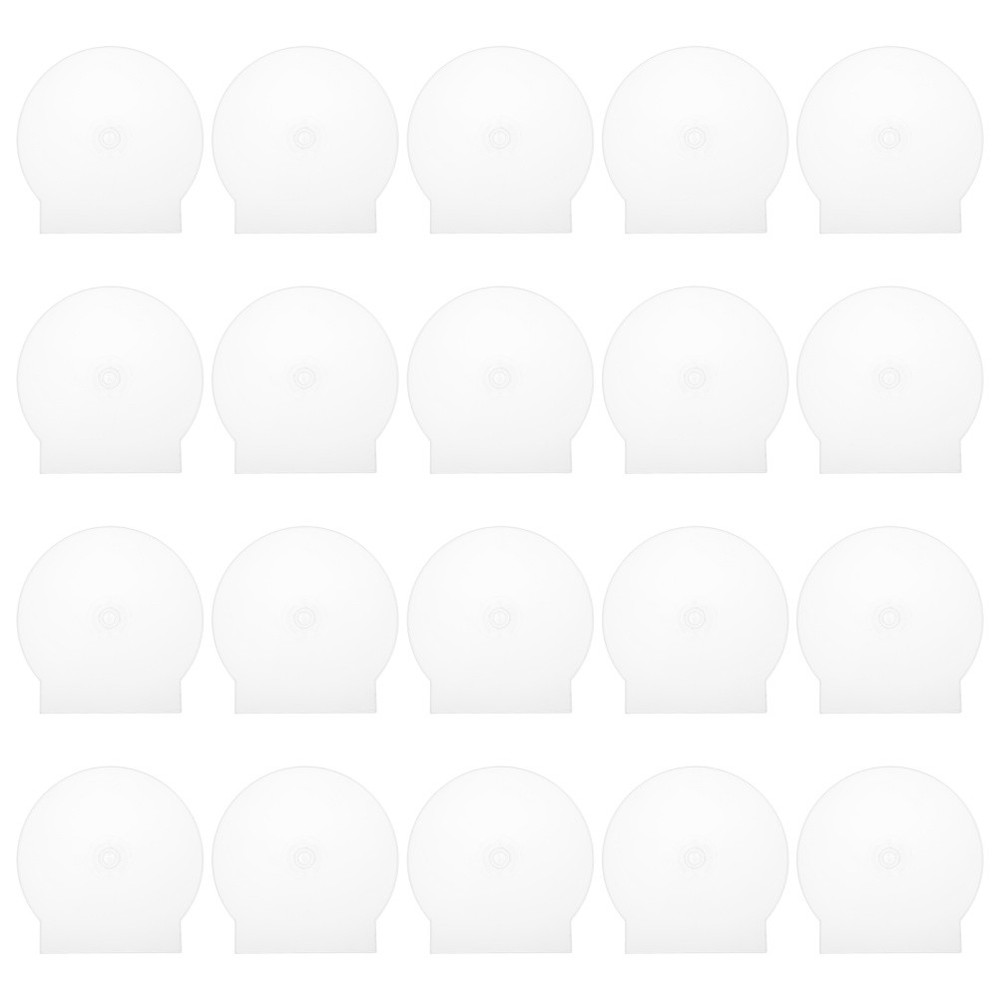 40pcs CD Case Clam Shell DVD Case Portable CD Storage Container Storage Box