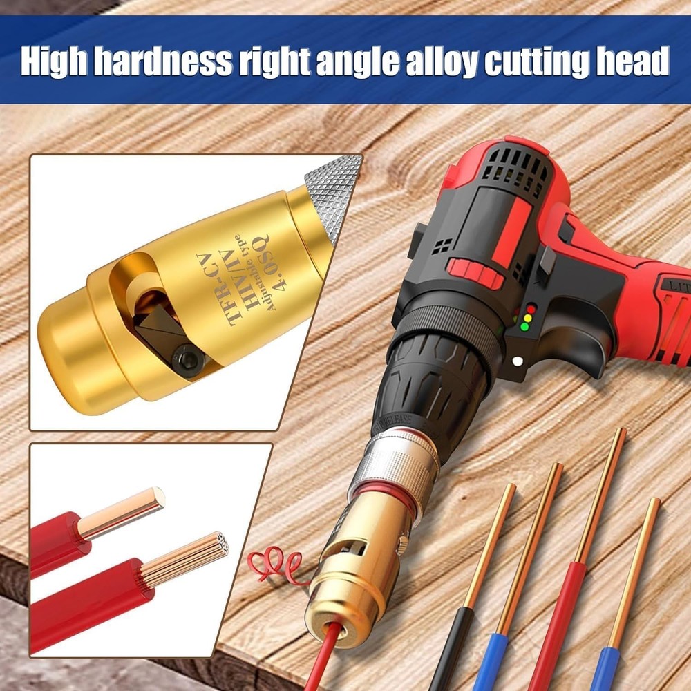 Blendixy - Wirnigpro Wire Stripping Tool Twisting Connector, Wiring Pro...
