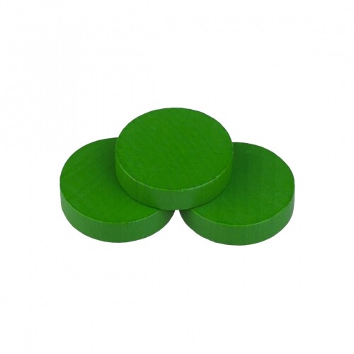 Glass - Saturn - 35x7mm - Green