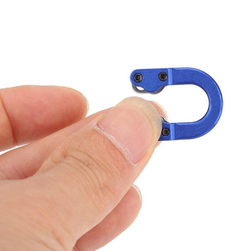Archery Metal D Loop Release Bow Ring String Arrow U Nock Compound Bow