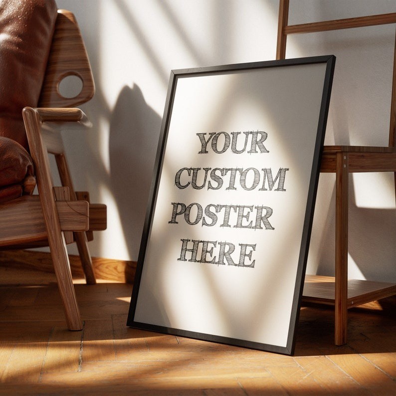 Custom Photo Poster Print: Personalized Wall Art,