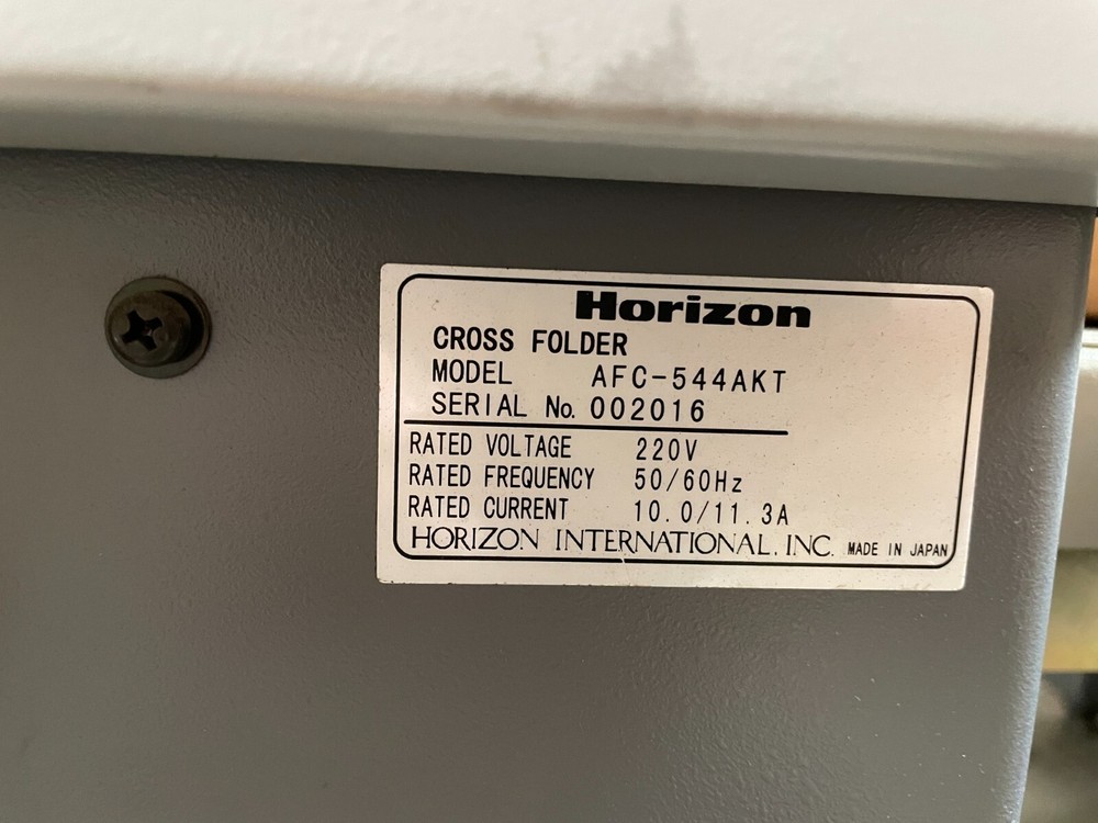 Horizon AFC-544 AKT Cross Folder