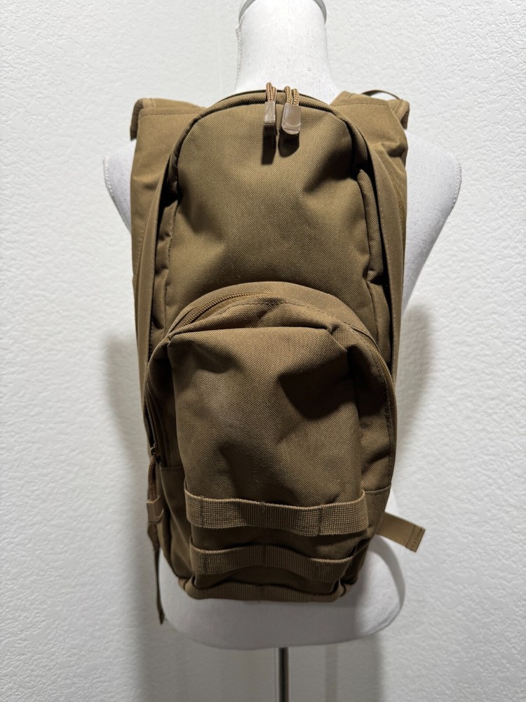 Tactical Hydration Field Pack Tan Color  Backpack-No Bladder