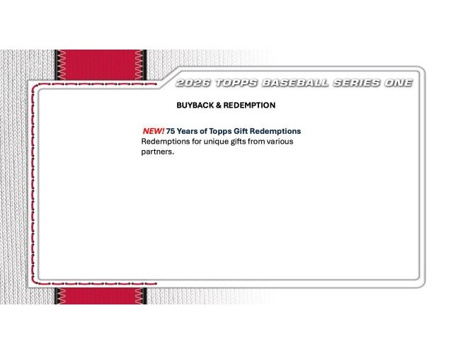 2026 Topps Series 1 Baseball Jumbo Hobby Box