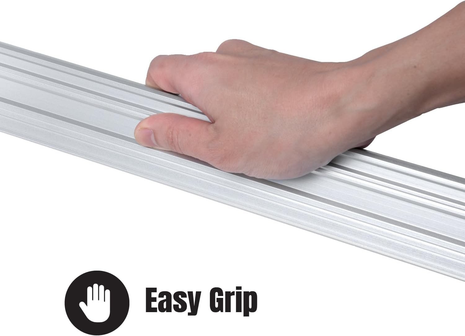 Precision .001'' Aluminum Straight Edge - Ideal for Machinists and Woodworkers