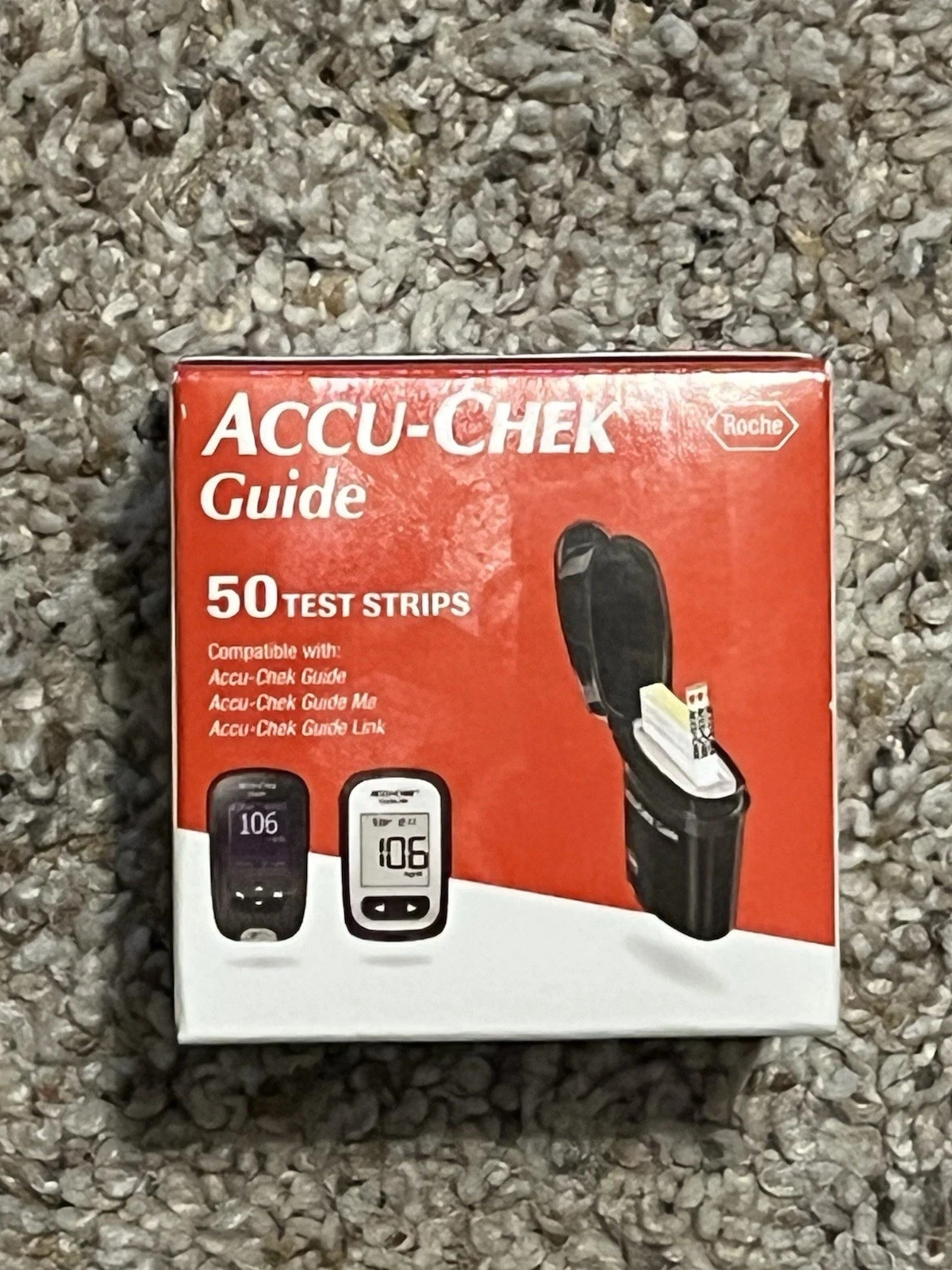 Accu-Chek Guide 50 Count Test Strips  Expiration 03/26 **Free Shipping!!