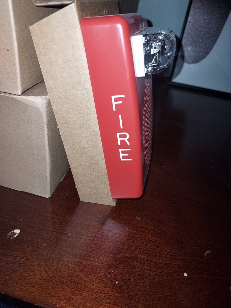 fire alarmE50 Wheelock 24MCW-FR Speaker Strobe
