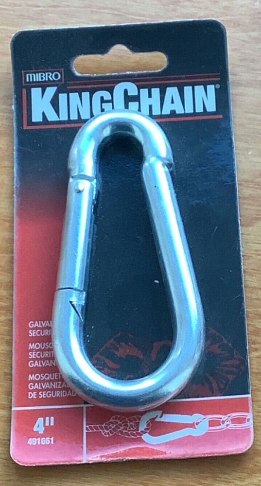 Mibro KingChain 4" Security Snap 506 lbs. New - d1b