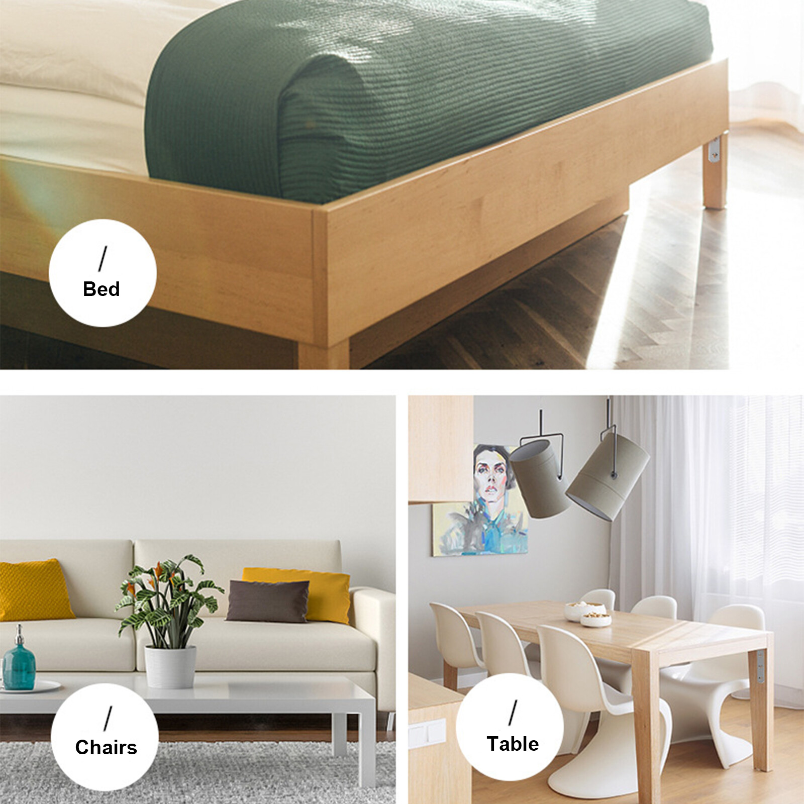 1.5" L-Shaped Bracket Corner Brace Stainless Steel Bracket Right Angle w/Screws