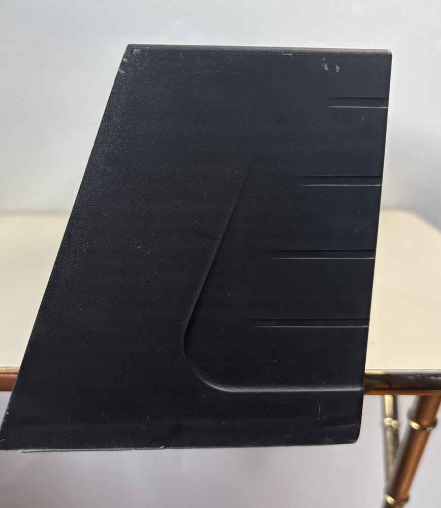 Laserline CD Stackable 30 Capacity Black Plastic Shelf Storage