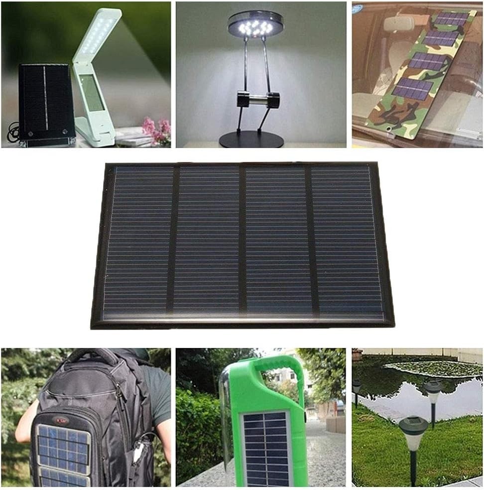 High Efficiency 1.5W 12V Solar Panel Cell Module - Compact & Lightweight Design