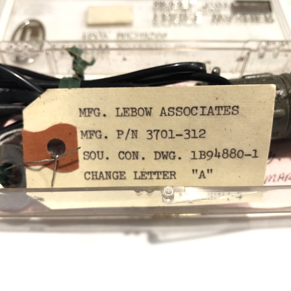 Lebow force washer model 3701-312 (bolt force sensor) New Old Stock