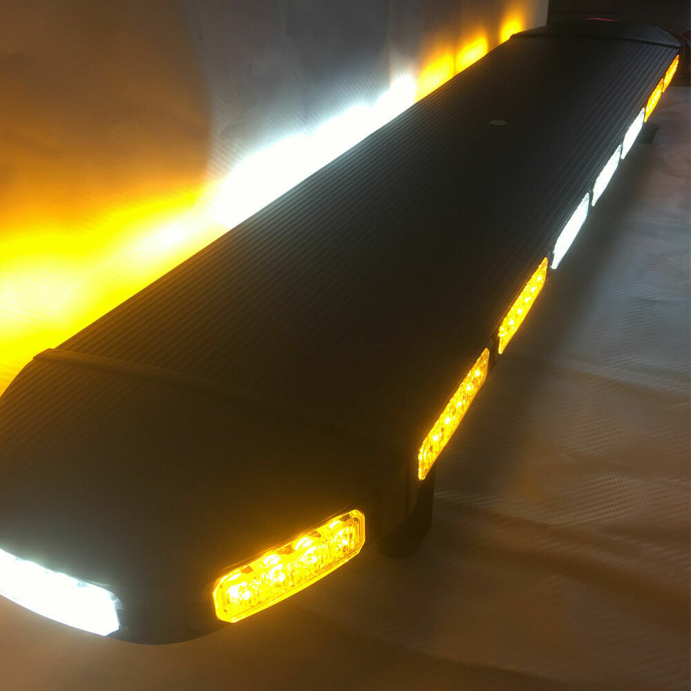 47" 108 LED Work Light Bar - Multi-Voltage Strobe for Trucks & Emergencies