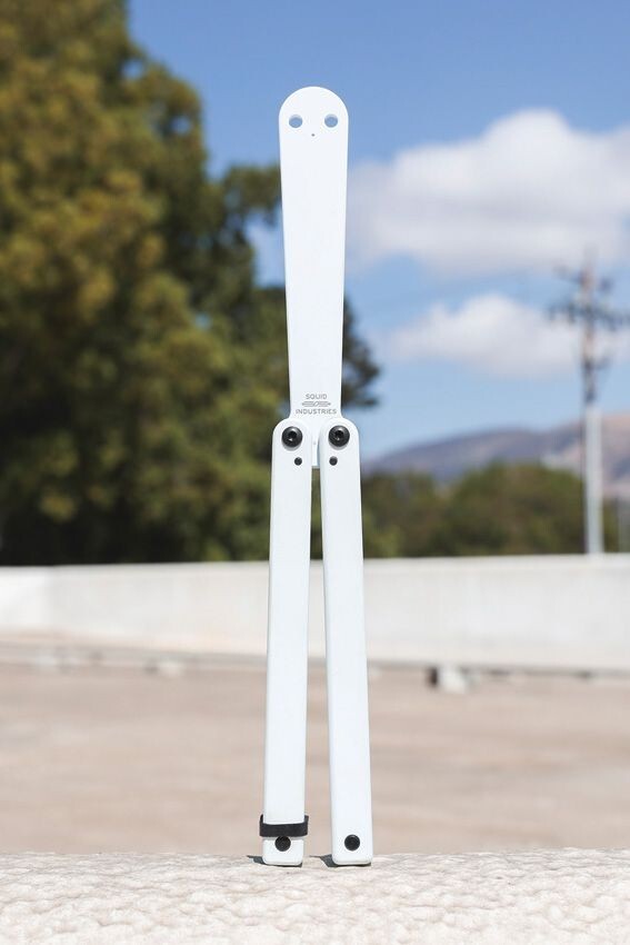 Squid Industries Squiddy Trainer White Polymer With Unsharpened Round-Tip Blade