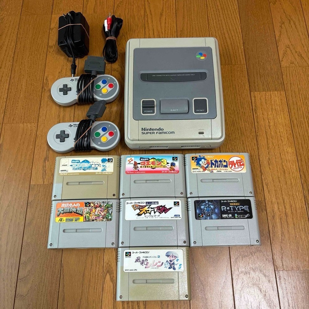 Super Famicom SFC Software Bundle Nintendo tpouuteq