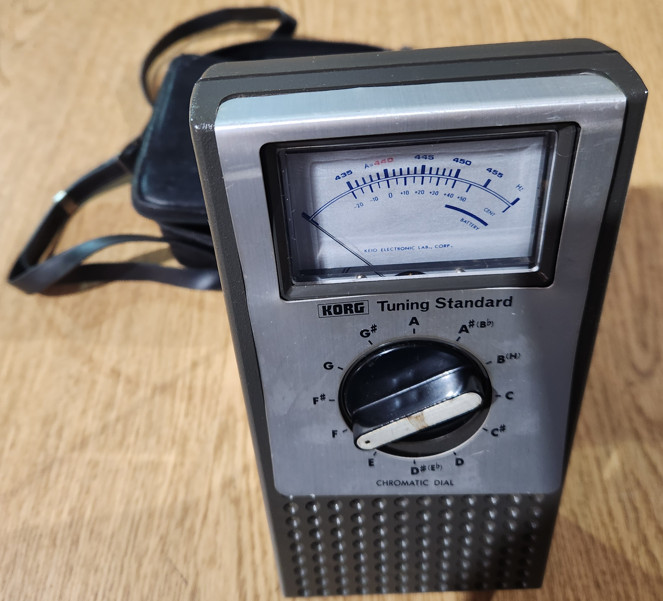 KORG tuning standard, 1970's tuner
