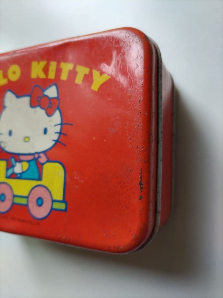 Showa Retro Hello Kitty Tin Can