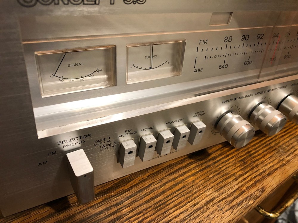 Working Concept 5.5 Receiver / Pacific Stereo w/ Phono Input