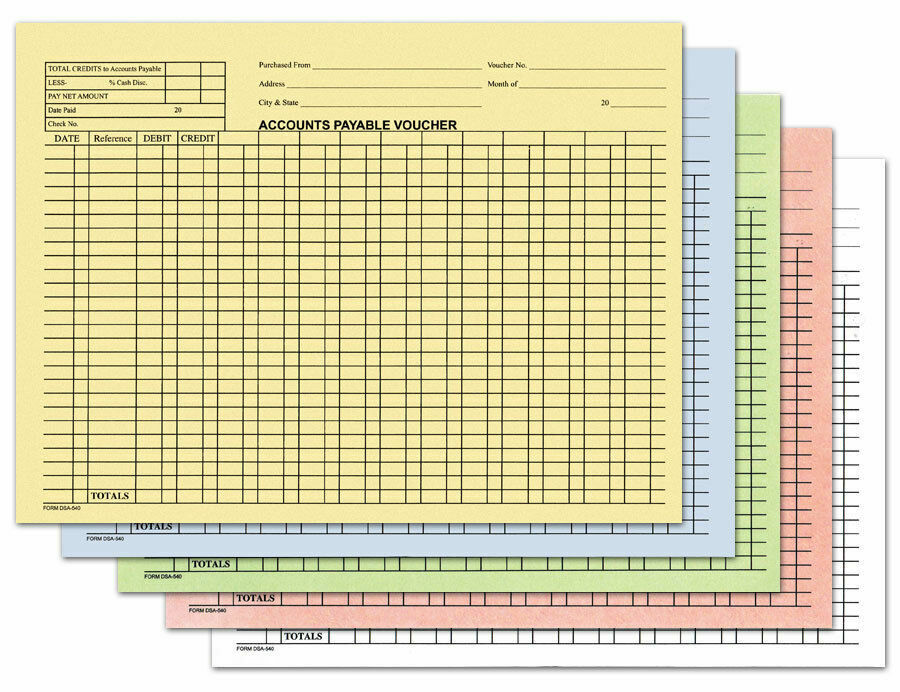 Accounts Payable Forms 9 x 12 Envelopes General Accounting Style 100 pack
