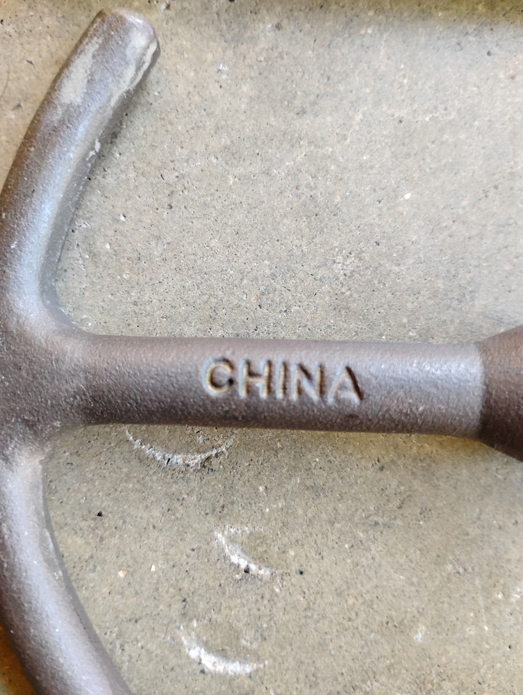 Vintage Solid Brass Water Meter Box Key