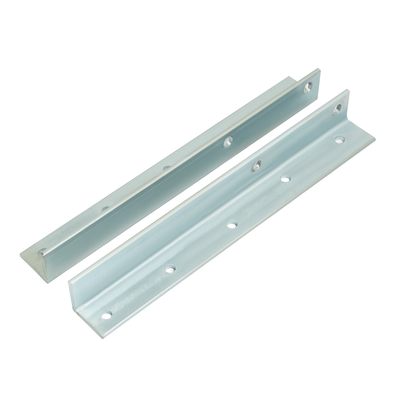 Silvery Battery Box Tool Mounting Brackets For Peterbilt 375 378 379 386 Pair