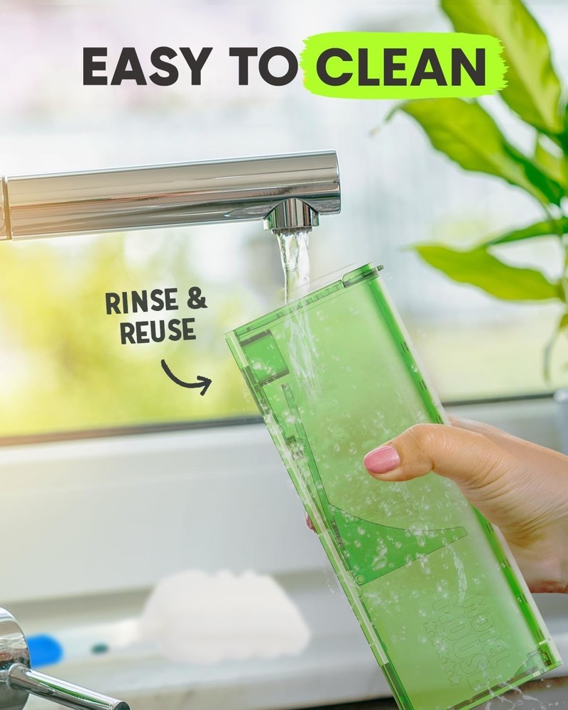 Safe & Ethical 2 Pack Mouse Traps, Hand-Powered with Complete Setup Guide