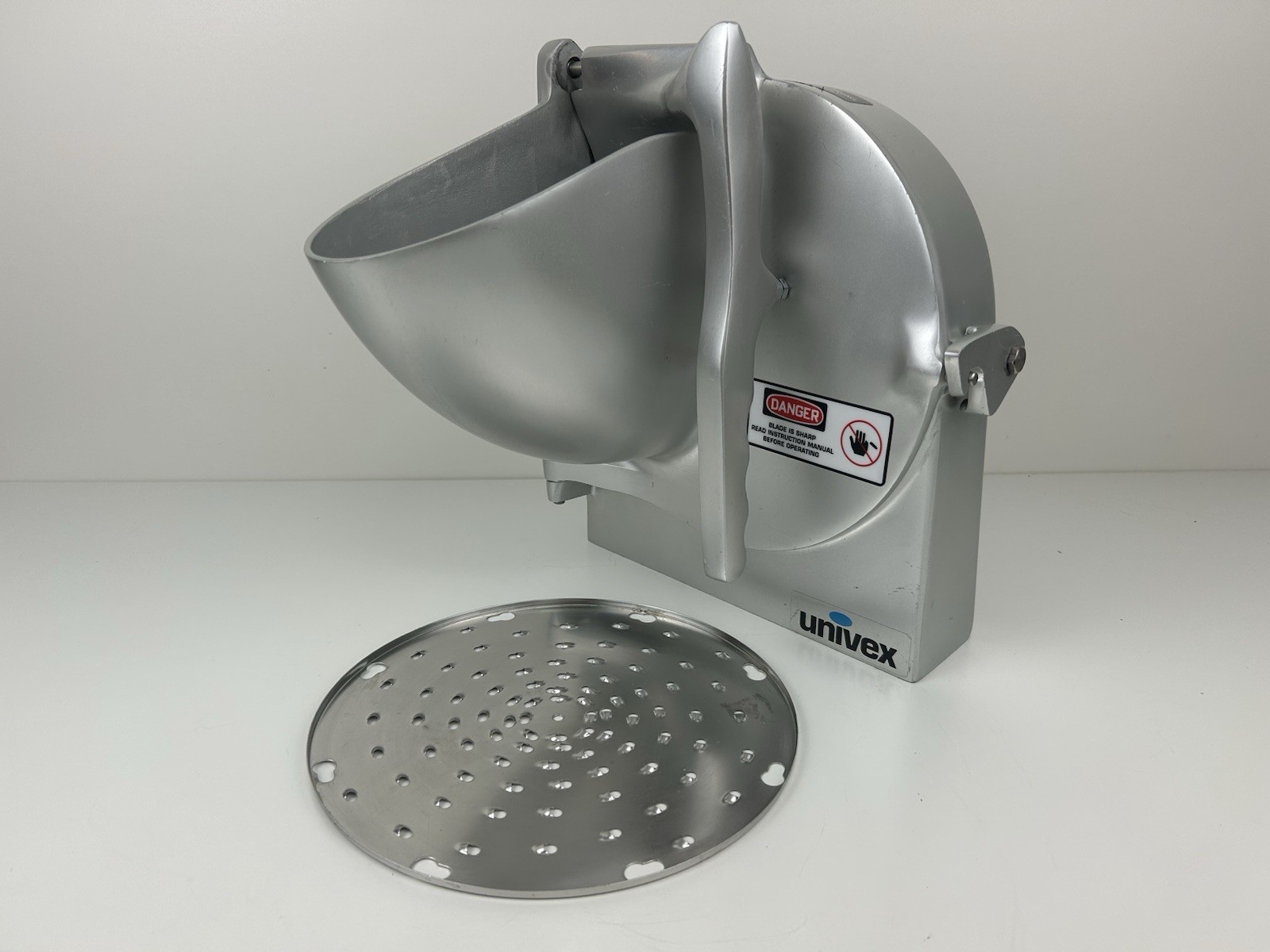 Univex VS9H Vegetable Cutter Attachment w/ Disc Plate Holder & Shredder/Grater