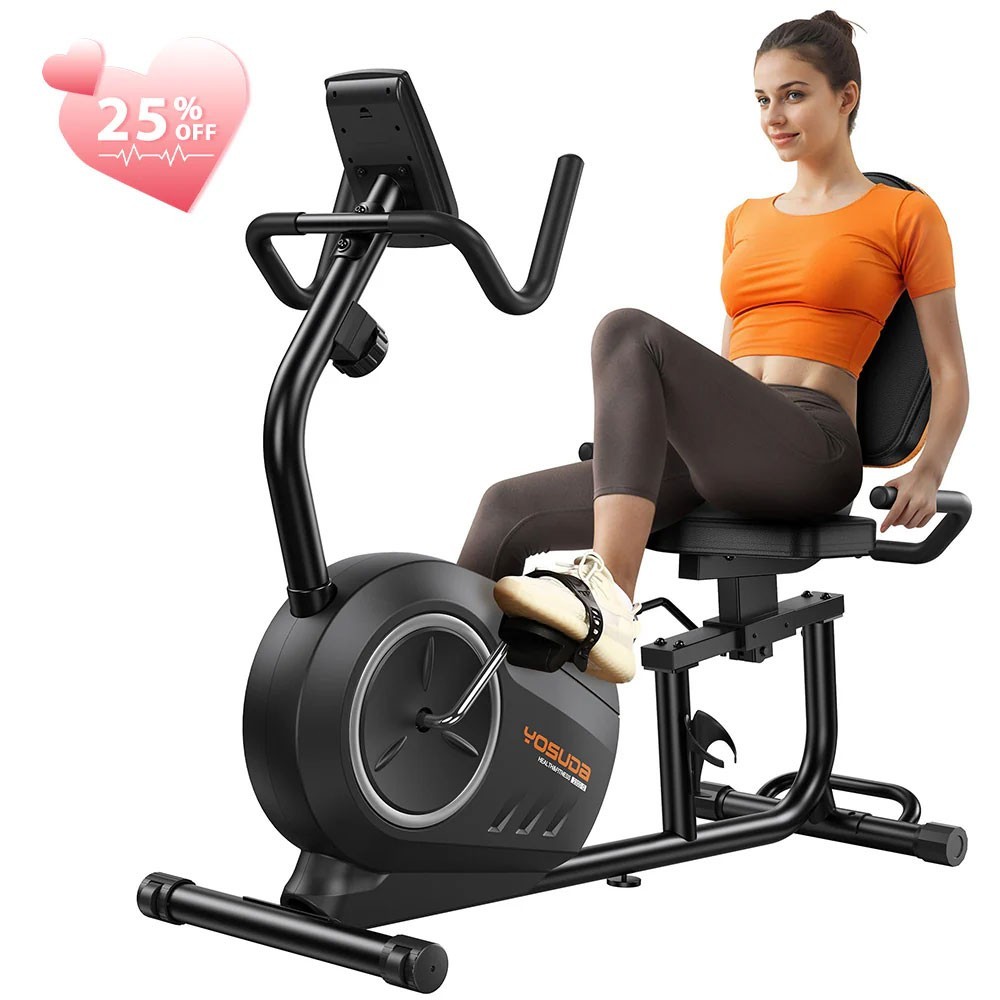 YOSUDA RC-MAX Recumbent Exercise Bike For Home Safe Low-Stress Workouts