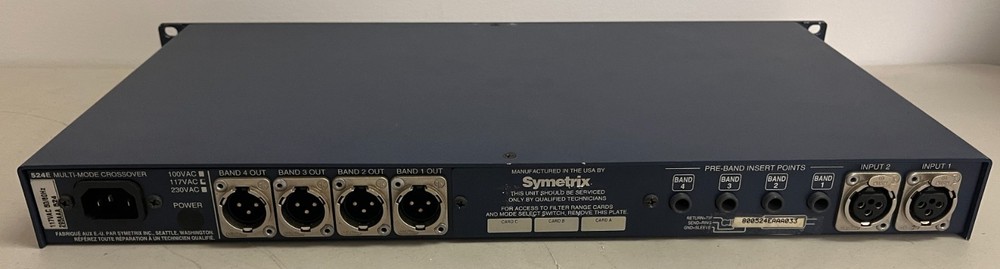 Symetrix 524E MultiMode Crossover