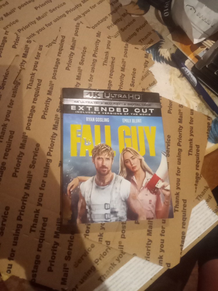 Fall Guy 4k blu ray slipcover only (no disc)