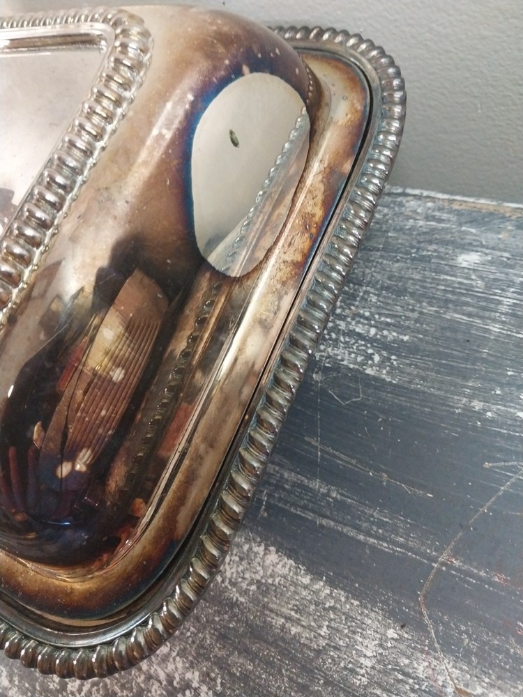 Webster Wilcox Fine Quality Silver Plate Covered Dish