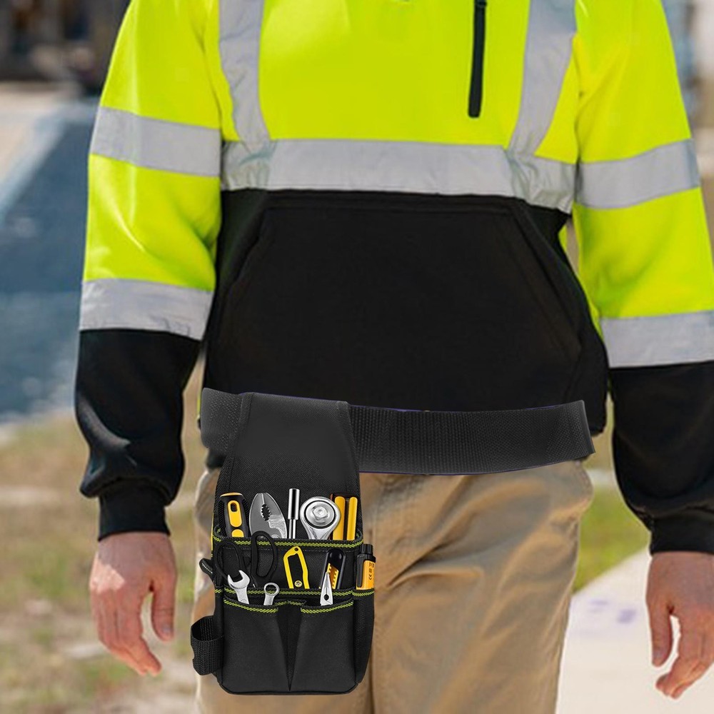 Tool Belt Electrician Tool Bag Portable Multipurpose Professional Polyester Tool
