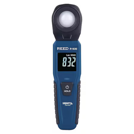 Reed Instruments R1630 Lightmeter,  +/-3%Light Acc", Fullsize,