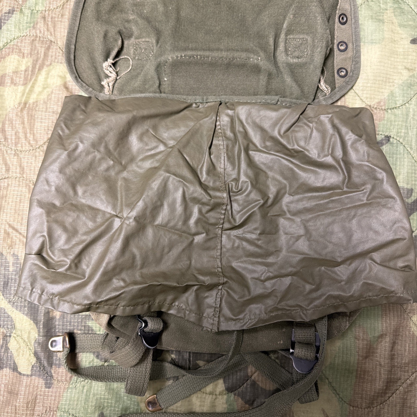 Original Vietnam War US ARMY Infantry M1956 Combat Field Butt Pack-1970 K-156