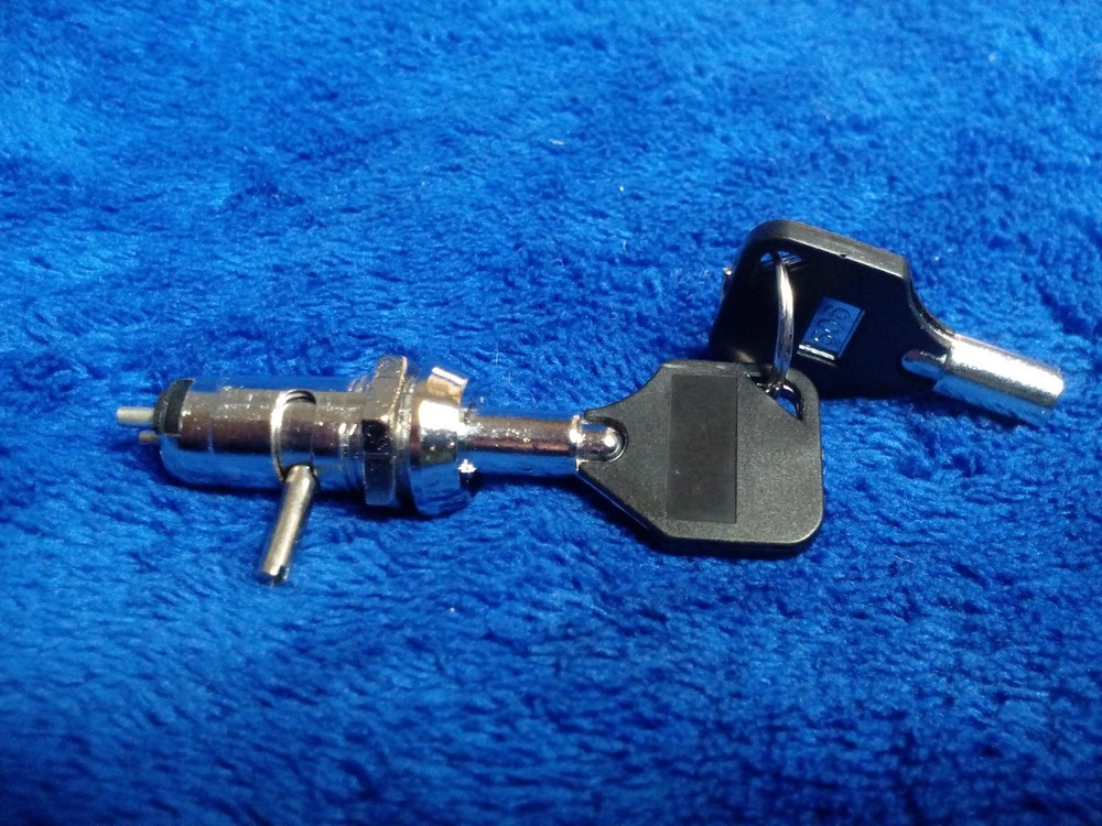 Security Key Switch ON/OFF Mechanical & Electronic double function lock SPST