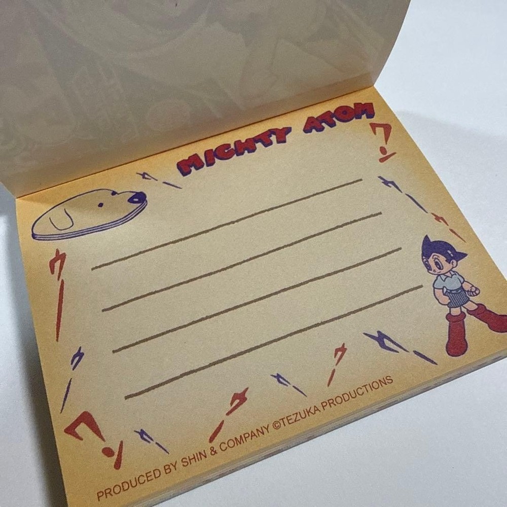 Astro Boy memo pad new unused