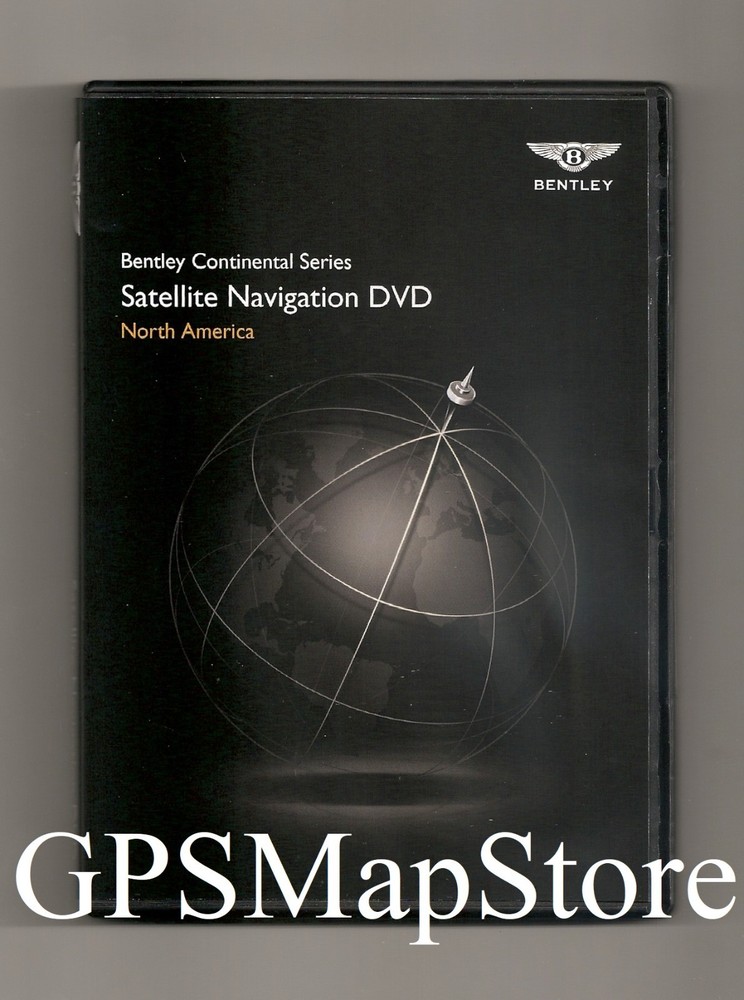 2012-2015 Bentley Continental GT GTC Flying Spur Navigation DVD Map Version 4
