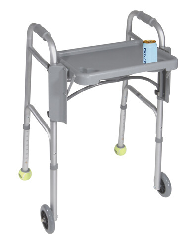 Folding Flip Walker Tray