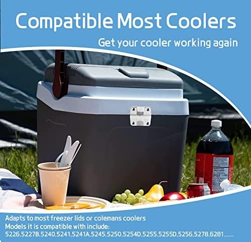 Coolers Replacement Hinges，6 pcs Hinge, 24 General, 6pcs