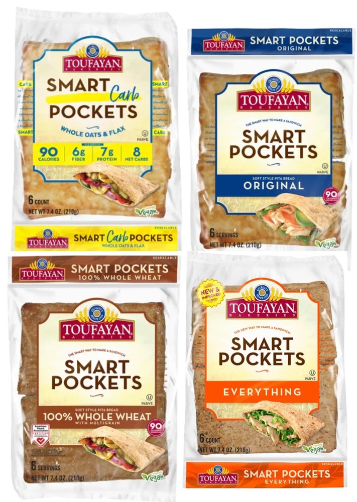 4 PACK TOUFAYAN SMART POCKET ASSORTED
