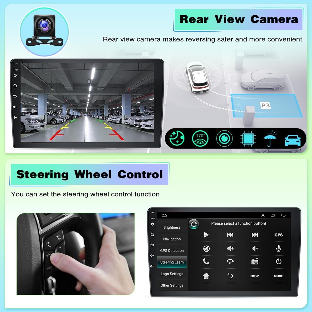Android Stereo for Forester 2012-2014 GPS Carplay Bluetooth FM Camera 2+32G