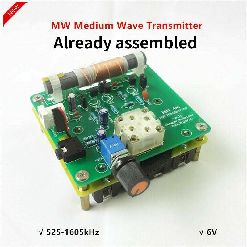 AMT-MW207 525-1605kHz MW Medium Wave Transmitter AM Radio Transmitter Assembled