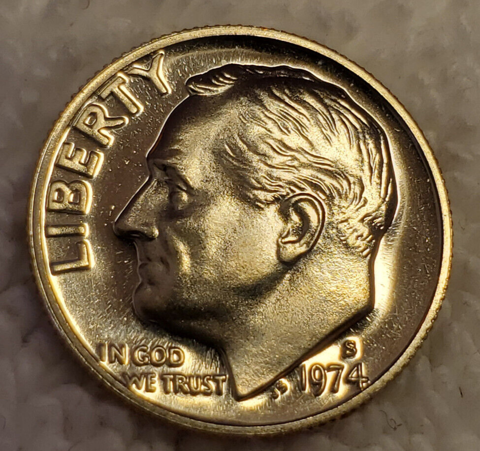 1974-S Roosevelt Dime Clad *PROOF* coin uncirculated