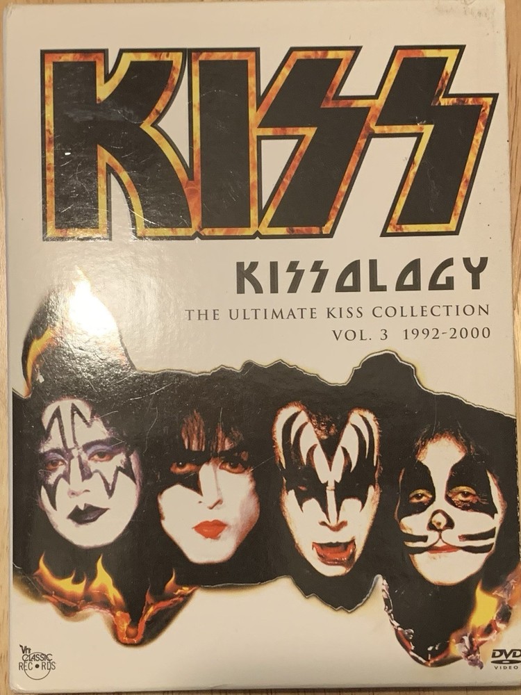Kiss Kissology Vol 3 DVD Set 1992-2000 W/Bonus Madison Square Garden Reunion DVD