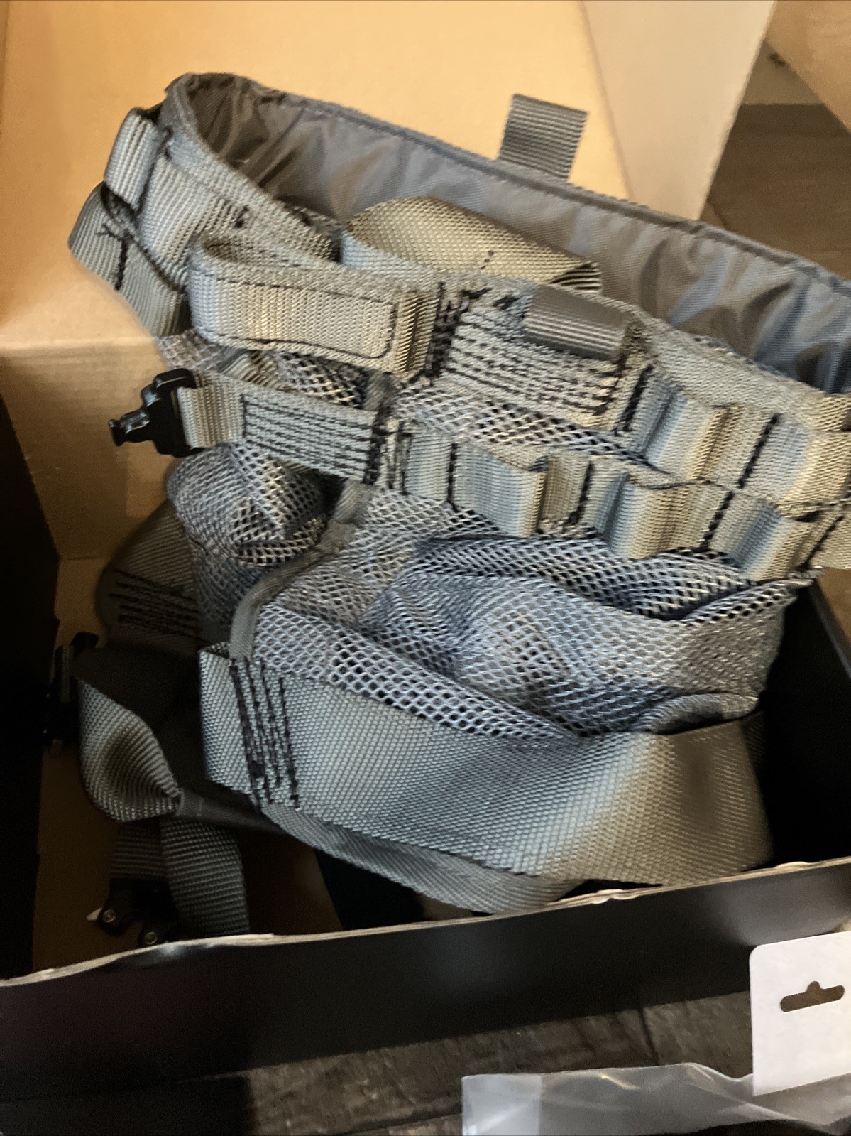 Trophyline Covert Ultra Hunting Saddle Kit Gray L/XL 2 Pouches 2 Ropes Amsteel