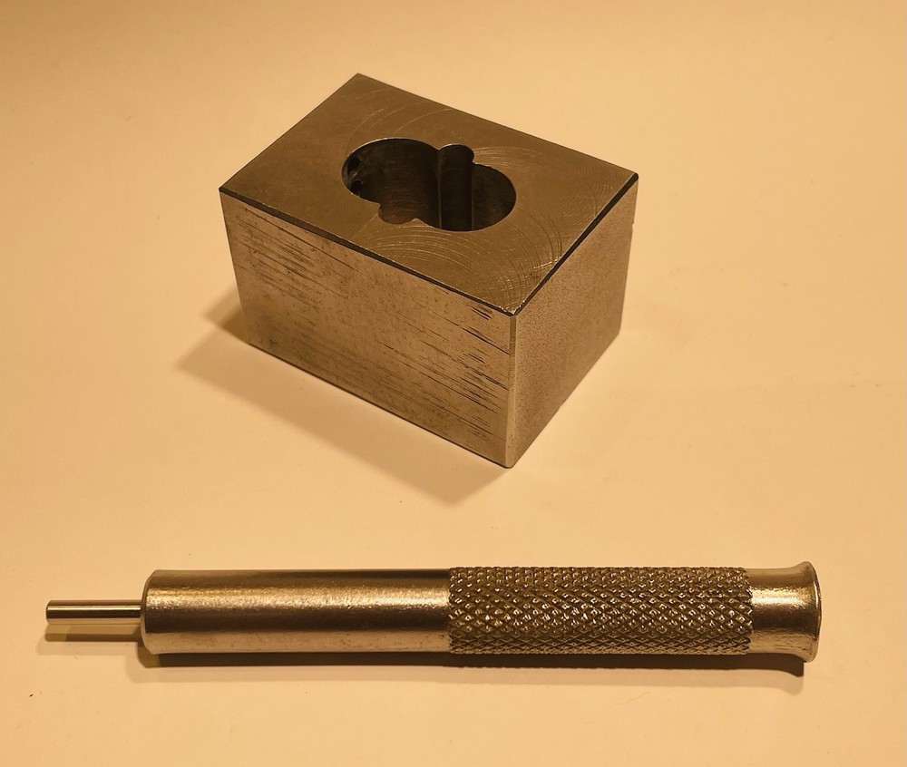 Locksmith A2 system IC Core Capping Block And Capping Punch