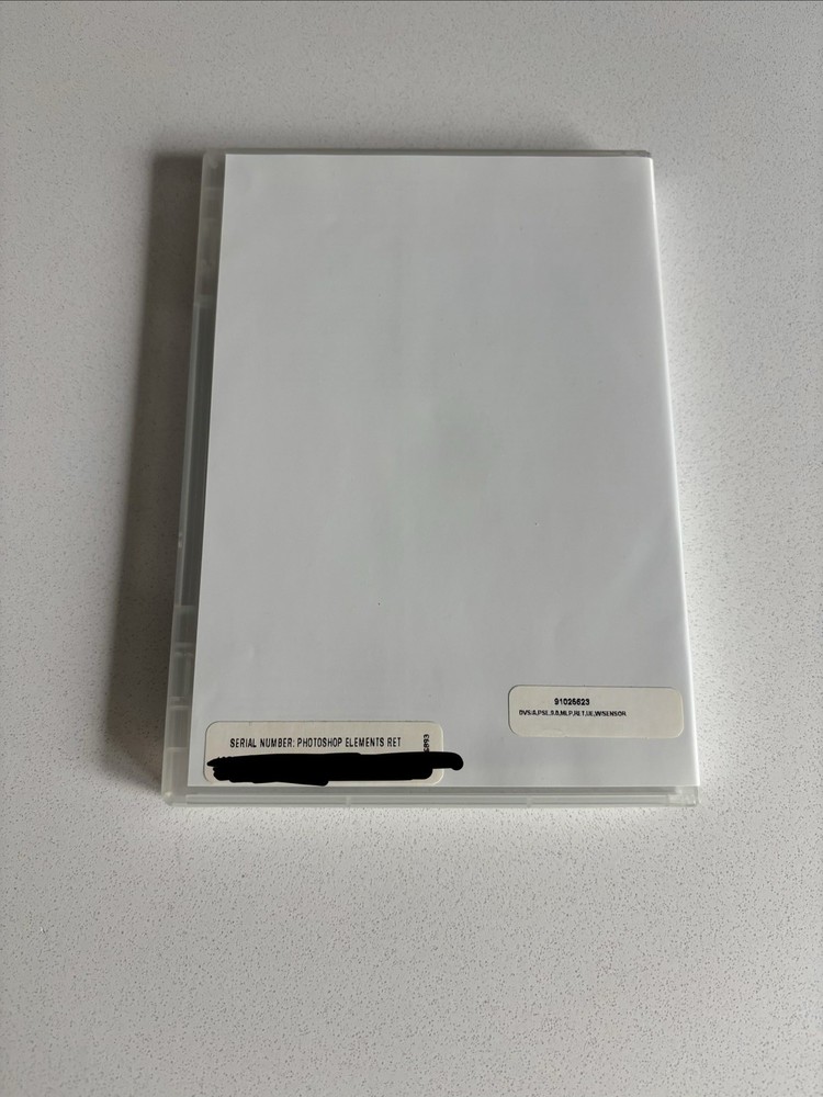 Adobe Photoshop Elements 9 (Mac/Win) Complete with Serial Number - Please READ