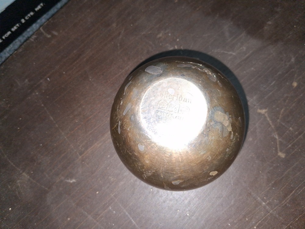 Sherdan Silver Plated Cup And Serving Dish