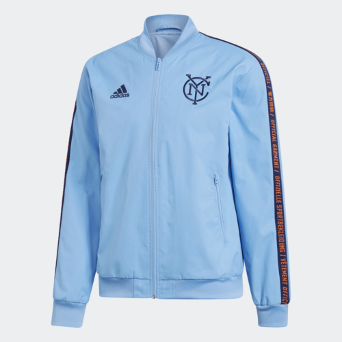 Adidas MLS New York City Anthem Jacket Blue DP5025