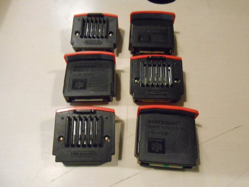 Nintendo 64 N64 System Memory Expansion Pack/Pak OFFICIAL/AUTHENTIC/OEM Tested!